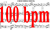 100 bpm